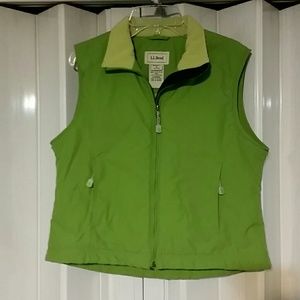 L L Bean Fleece lined Vest
